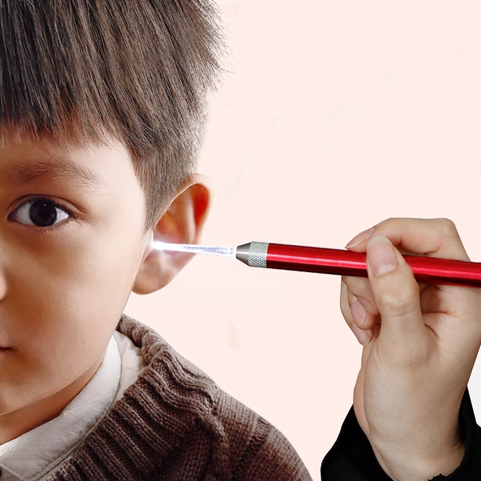 Cây lẩy ráy tai có đèn led soi sáng lỗ tai