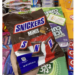 Socola Snickers nhân đậu phộng,caramel Minis