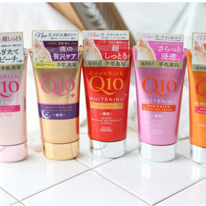 ⚠️FREESHIP⚠️ Kem Dưỡng Da Tay Q10 Kose Hand Cream Mềm Mịn Chống Lão Hóa 80gr, Hàng Nhật Nội Địa