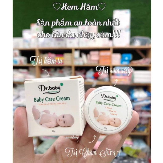 Kem Hăm Dr.baby - Baby Care Cream Giải Pháp Cho Hăm Tã Chàm Sữa Rôm Sảy Mẩn Ngứa Mụn Nhọt