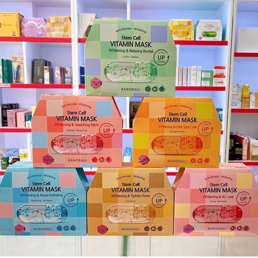 Mặt Nạ Vita Genic Jelly Mask BANOBAGI Bổ Sung Vitamin