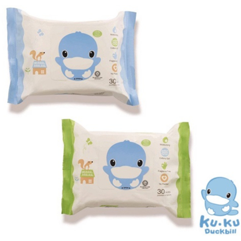 KHĂN ƯỚT EM BÉ KUKU KU1131 - 30 Tờ