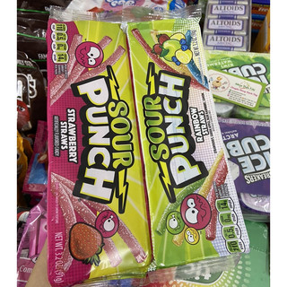 Kẹo siêu chua dạng que Sour Punch vị trái cây 91g
