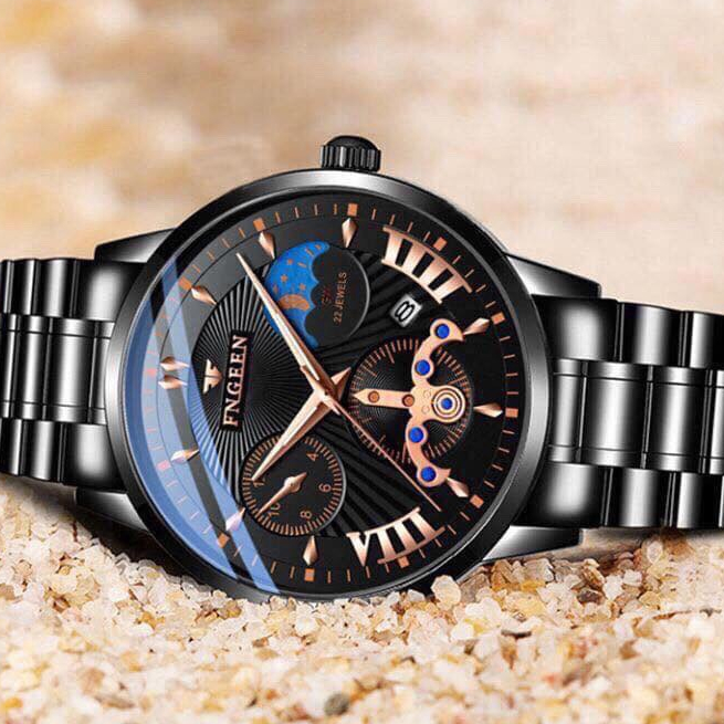 Đồng Hồ Nam FNGEEN F1 Cao Cấp Chống Xước mặt saphire , BẢO HÀNH 12 THÁNG