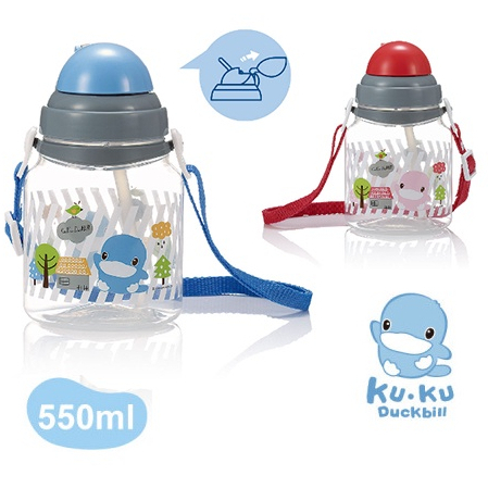 Bình tập uống nước nhựa PP 550ml KUKU KU5399 - 550ML
