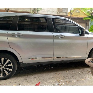 Nẹp Sườn Hông Xe Inox Crom dành cho Toyota Veloz Cross, Avanza 2022, 2023 Bộ 4 Chi Tiết