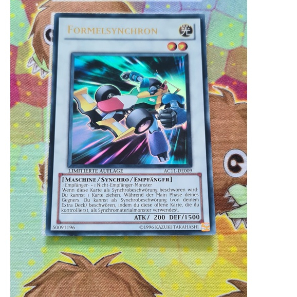 Thẻ Bài Yugioh  Monster AC11-DE009 Formula Synchron Ultra