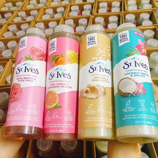 [CHÍNH HÃNG] SỮA TẮM ST.IVES TẨY TẾ BÀO CHẾT 650ML