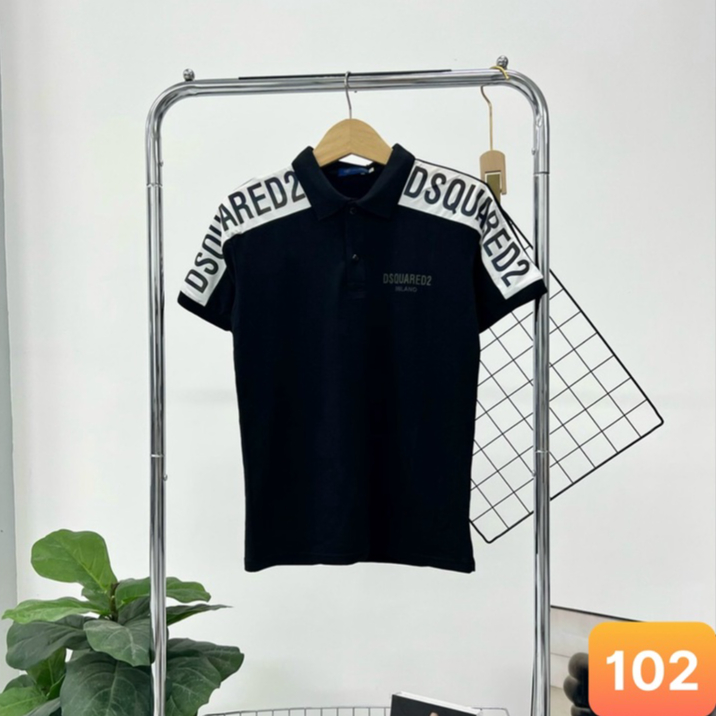 Áo thun nam polo cổ trụ màu trắng chất vải cotton dày dặn co giãn tay ngắn, phông nam đẹp lavado36 nhiều mẫu