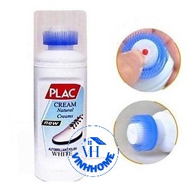 Chai vệ sinh Trắng Giày Dép Plac - Dung Dịch xịt làm trắng thần tốc dung tích 75ml tiện dụng