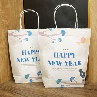 Túi giấy đựng quà  giáng sinh quà lễ tết size lớn 25cmx30cm