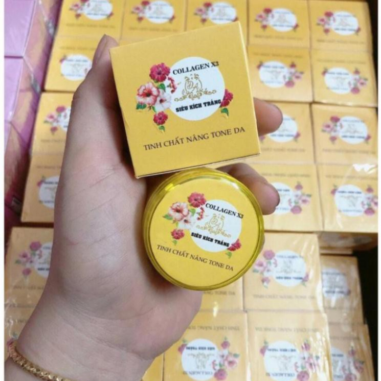 Kích trắng collagen x3