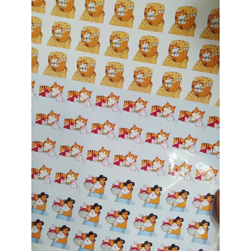 Sticker Mèo Bá Đạo chống nước, không bay màu, bám dính - Tặng bạn mua lì xì Mèo Bá Đạo