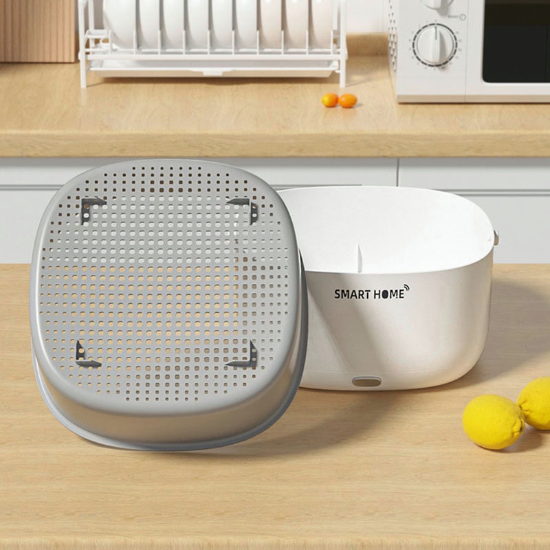 Máy rửa rau củ quả bằng sóng siêu âm dùng tại nhà