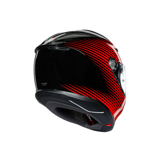 Nón bảo hiểm AGV K6 - RUSH BLACK/RED