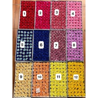 hoa hồng sáp thơm 3 lớp [ hộp 50 bông loại 1]