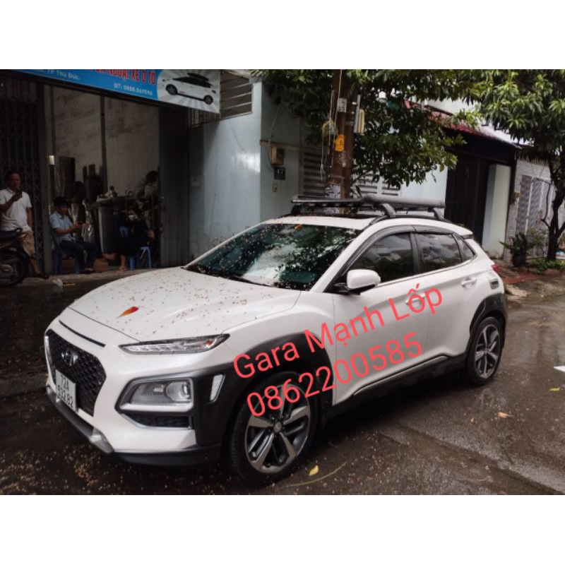 Giá nóc xe Huyndai Kona ⚡ CHẤT LƯỢNG CAO ⚡ Baga để đồ nóc xe ô tô hợp kim nhôm cao cấp, lắp đặt nhanh gọn