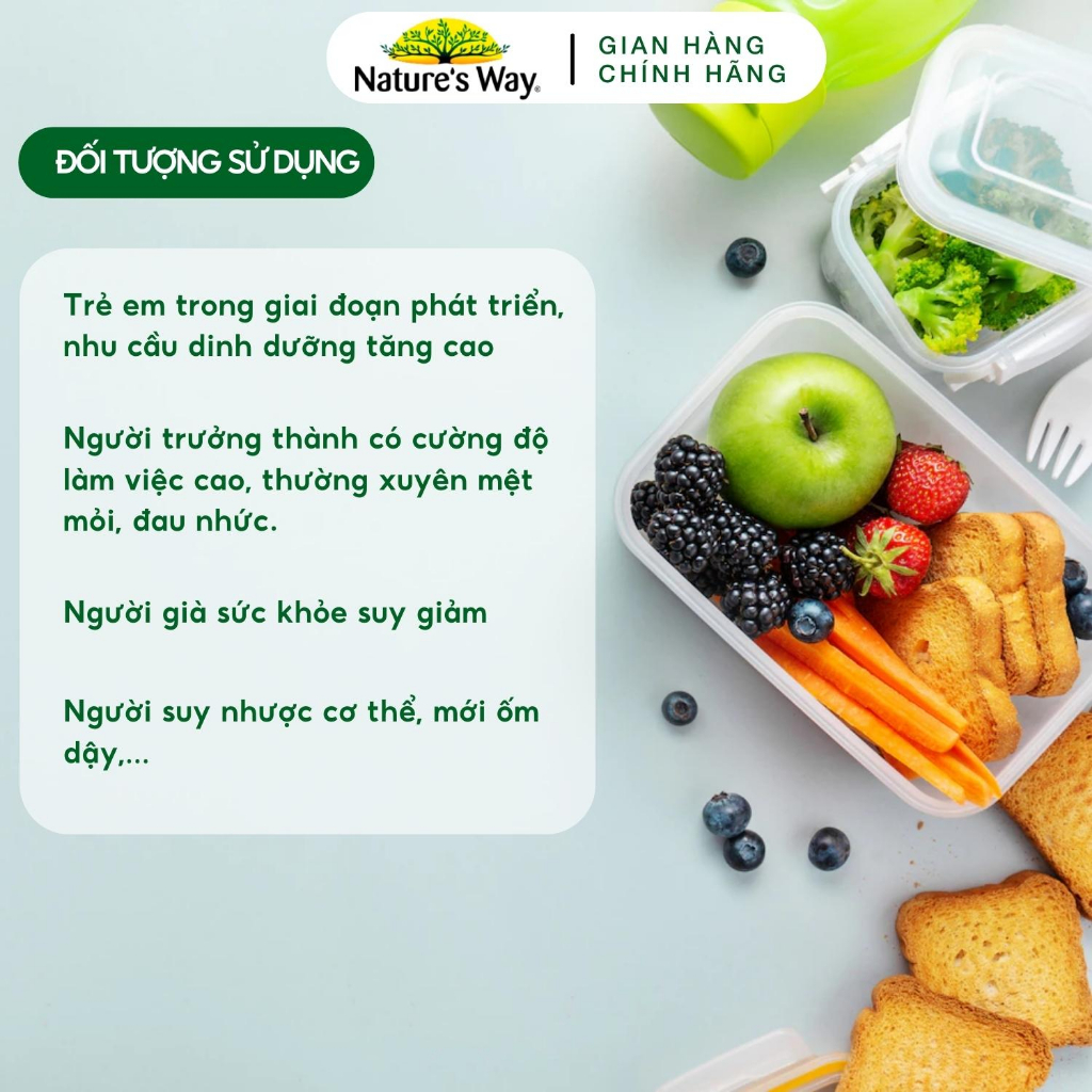 Vitamin tổng hợp Nature's Way Complete Daily Multivitamin 200 viên