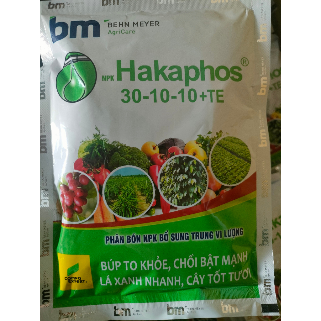 Phân bón Hakaphos 30-10-10+TE 250gr NPK trung vi lượng BM