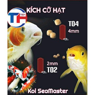 Cám cá Koi SeaMaster| Túi 1Kg
