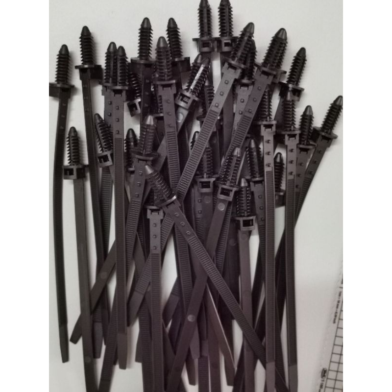 10 Dây rút ghim nhựa, dây thít có đầu chốt tán chuyên dụng cho ô tô, xe máy...