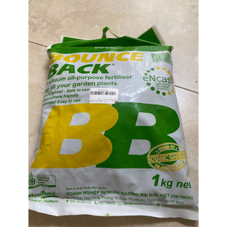 BOUNCE BACK 1KG Phân hữu cơ tan chậm Úc BOUNCE BACK Premium boosted all – purpose organic fertiliser for all garden plan