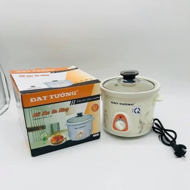 NỒI KHO CÁ, HẦM CHÁO ĐA NĂNG ĐẠT TƯỜNG 1,5L trắng