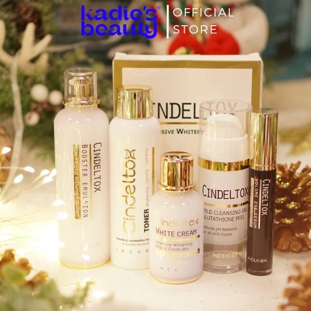 Kem dưỡng trắng nâng tông da White Cream Cindeltox 50ml da trắng khỏe đẹp Kadie Beauty Shop