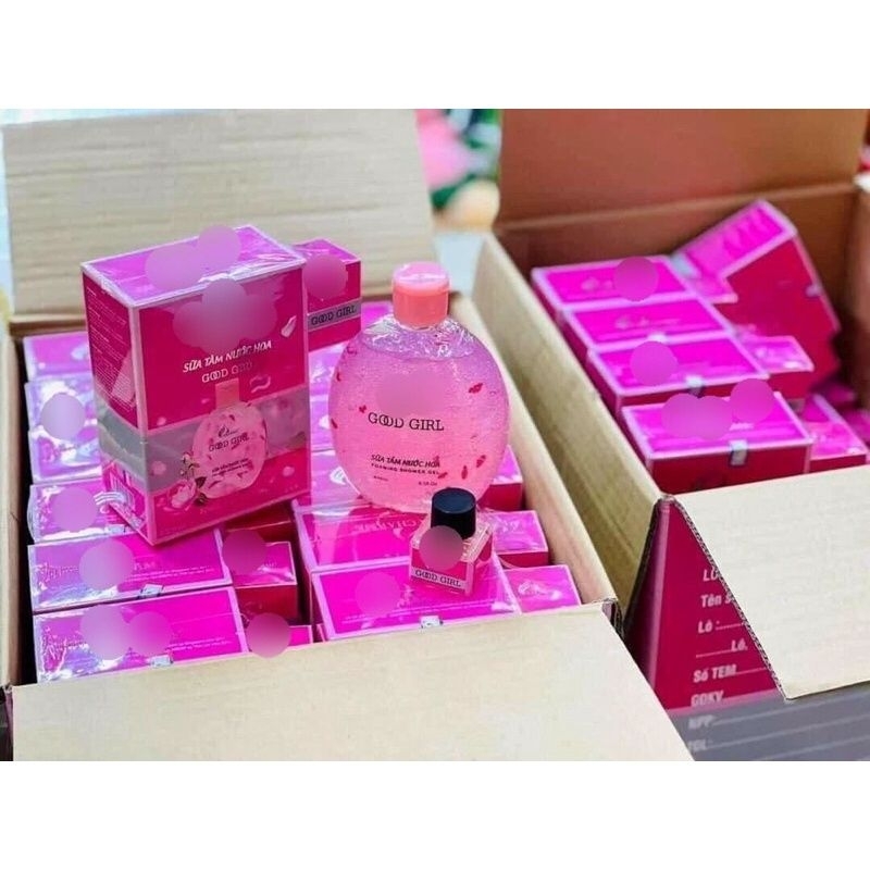 Sữa tắm chai 250m, GOOD GIRL+ nước hoa mini, shop bị xóa khách ủng hộ lại