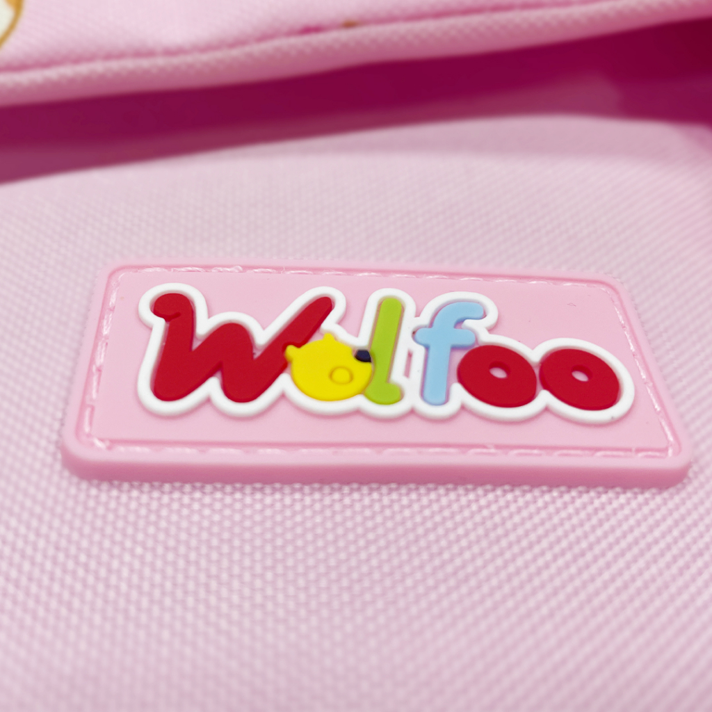 Balo Mềm Lucy Dễ Thương Cho Bé Đi Học Mẫu Giáo Mầm Non Thương Hiệu Wolfoo