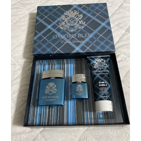 Set Nước Hoa Nam English Laundry Oxford Bleu x 3