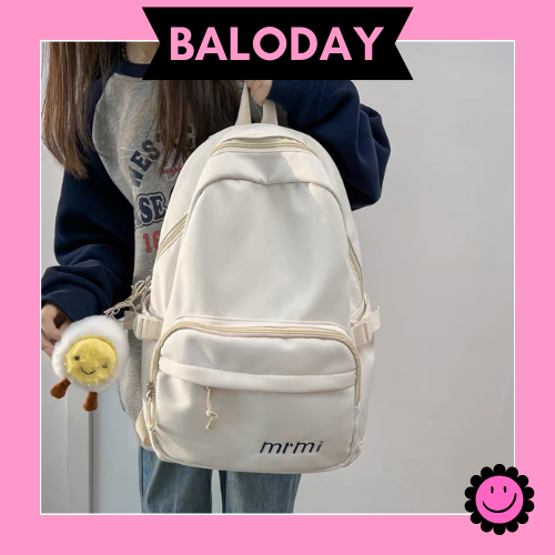 Balo nữ Mrmi mã mới - chất dày dặn không bai nhão đựng laptop 15.6 inch