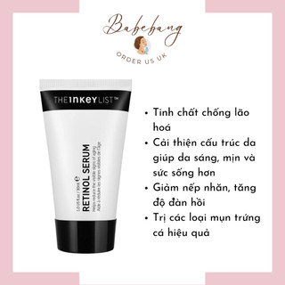 Tinh chất Retinol chống lão hóa The Inkey List Retinol Serum