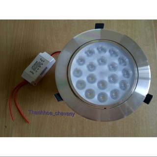 Đèn led âm trần mắt ếch 3w, 5w, 7w, 9w, 12w, 18w ánh sáng trắng