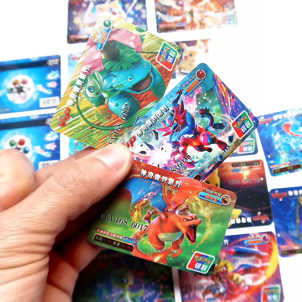 Xấp bài Pokemon nhựa dẻo phiên bản mới
