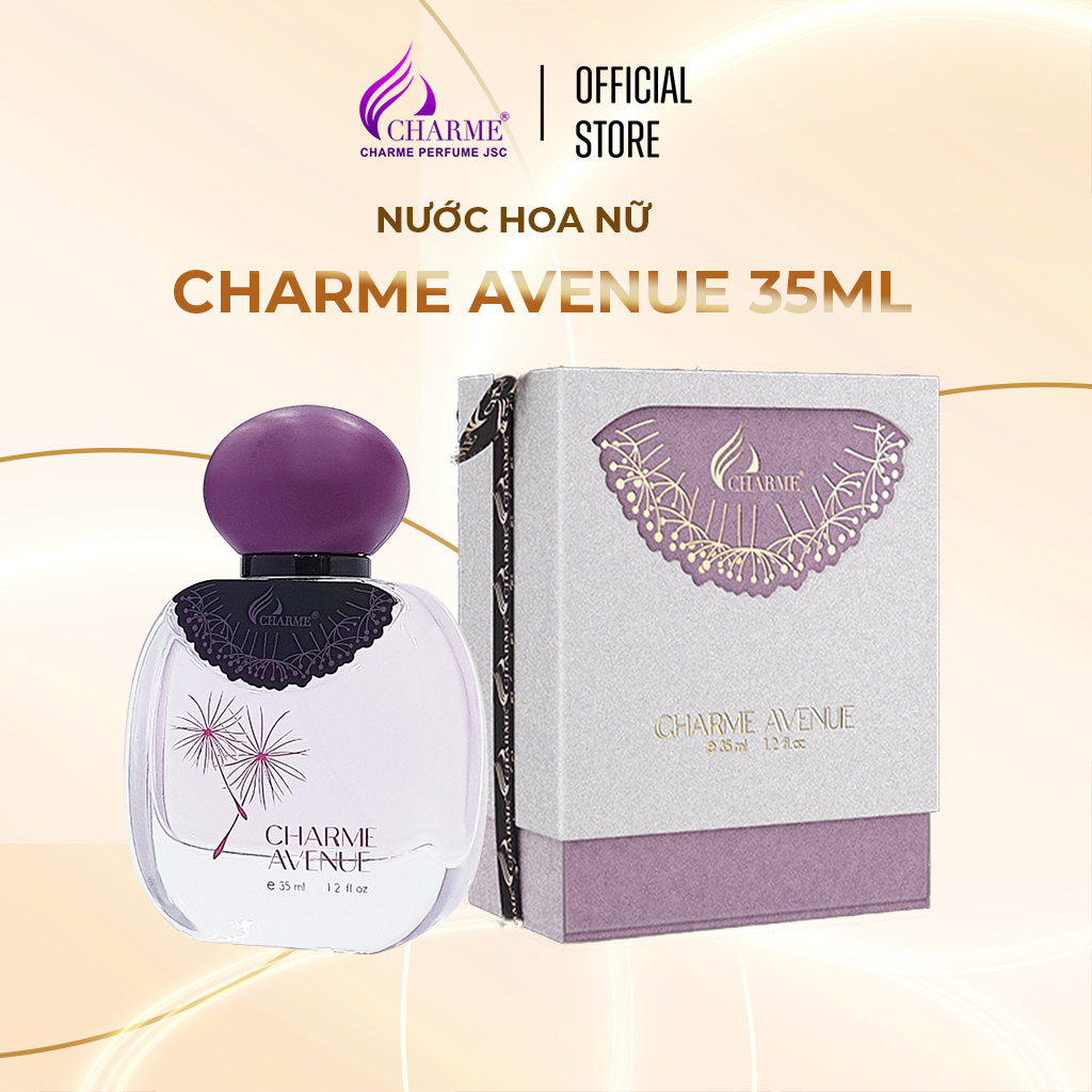 Nước hoa nữ thơm lâu, Charme Avenue, mùi hương hoa cỏ, nhẹ nhàng, quyến rũ, lưu hương lâu, 35ml