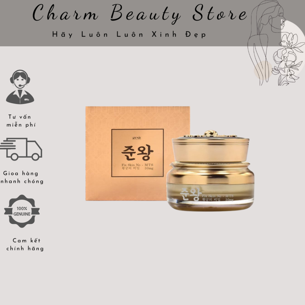 KEM ĐÔNG Y GIẢM SẸO RỔ GENIE NON MTS FIX SKIN 30G