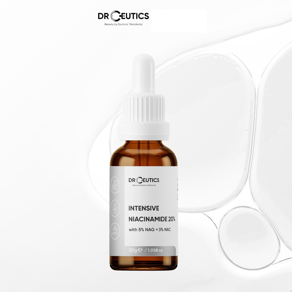 Tinh Chất Niacinamide DrCeutics Intensive Niacinamide 20% Mờ Thâm Sáng Da 30g-100g