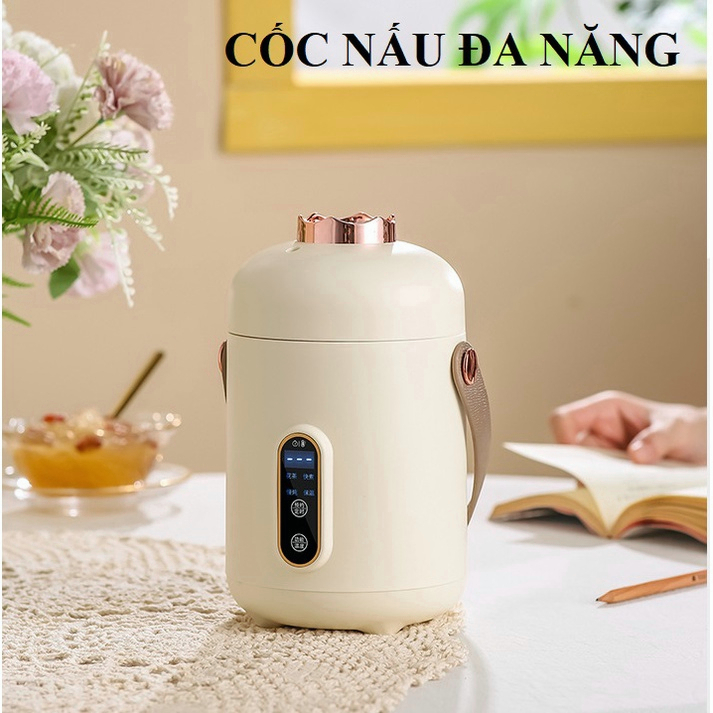 Cốc điện đa năng, cốc hầm chưng yến đa năng,cốc nấu cháo, nồi hầm cháo mini