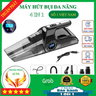 Máy hút bụi mini cầm tay cao cấp công suất 120w 4 in 1 siêu mạnh