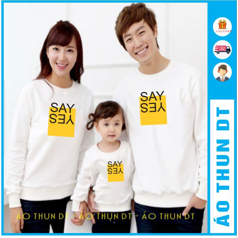 Áo nỉ thu đông - Áo cặp