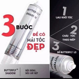 Gôm Xịt Tóc Butterfy Shadow [Hàng loại 1]
