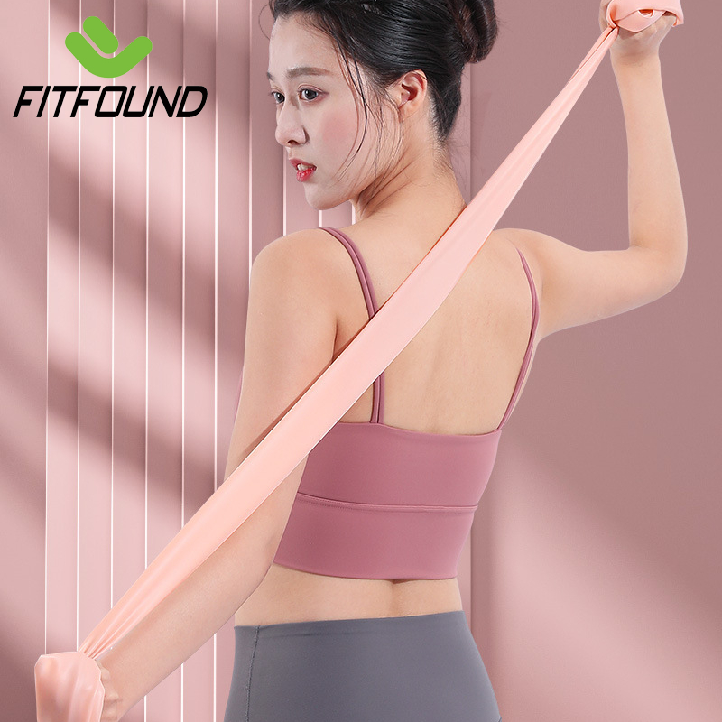 Dây Cao Su Đàn Hồi Kháng Lực Bản Thun Tập Gym Yoga Pilates Thể Lực 1.8M-2M Thera band