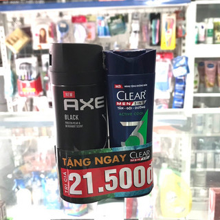 Xịt khử mùi Axe Black hương Nồng nàn chai 150ml