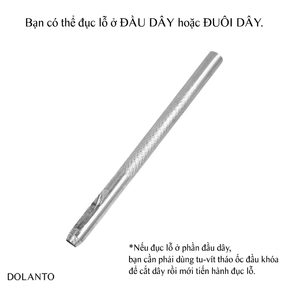 Đinh Đục Lỗ Thắt Lưng DOLANTO BRAND® Metal