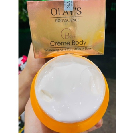 Kem Body Olay B3, kem dưỡng trắng da body Olay B3 250G.