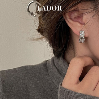 Lador Accessories D'or Earrings Bông tai nữ đính đá lấp lánh E405