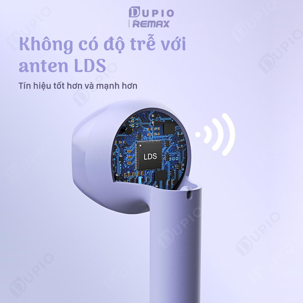 Tai nghe Bluetooth DUPIO Remax TN16 V53 âm thanh chân thực kết nối độc lập đeo thoải mái