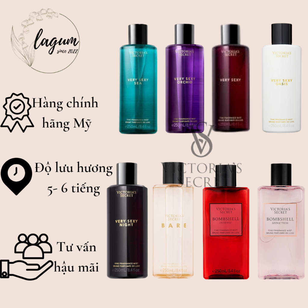 Xịt thơm Victoria's Secret luxury