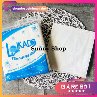 Set 5 gói miếng lót phân xu likado / tấm lót phân su sơ sinh dùng 1 lần